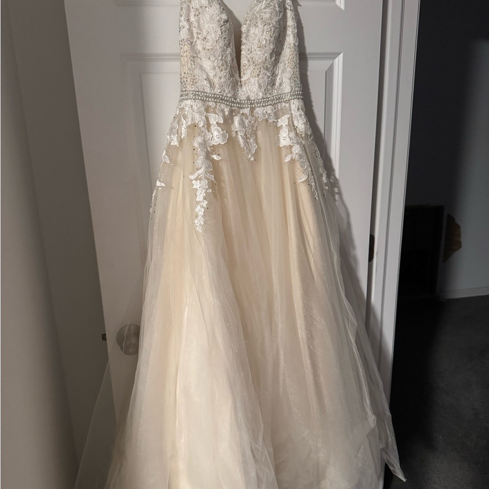 Elegant Lace Ivory Dress